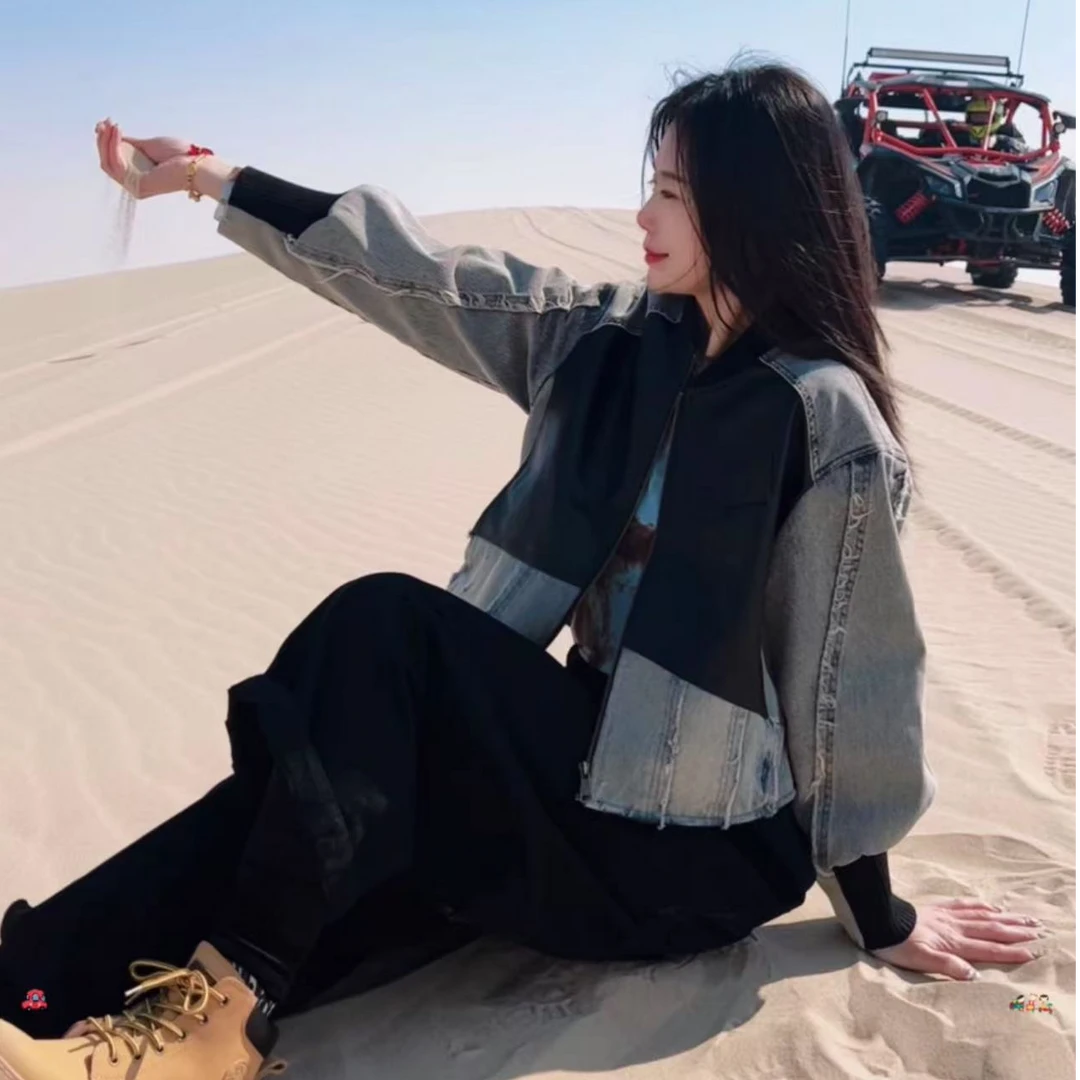 PINSHANGXIBAO/品尚喜宝时尚宽松百搭休闲绵羊皮外套 85062-D