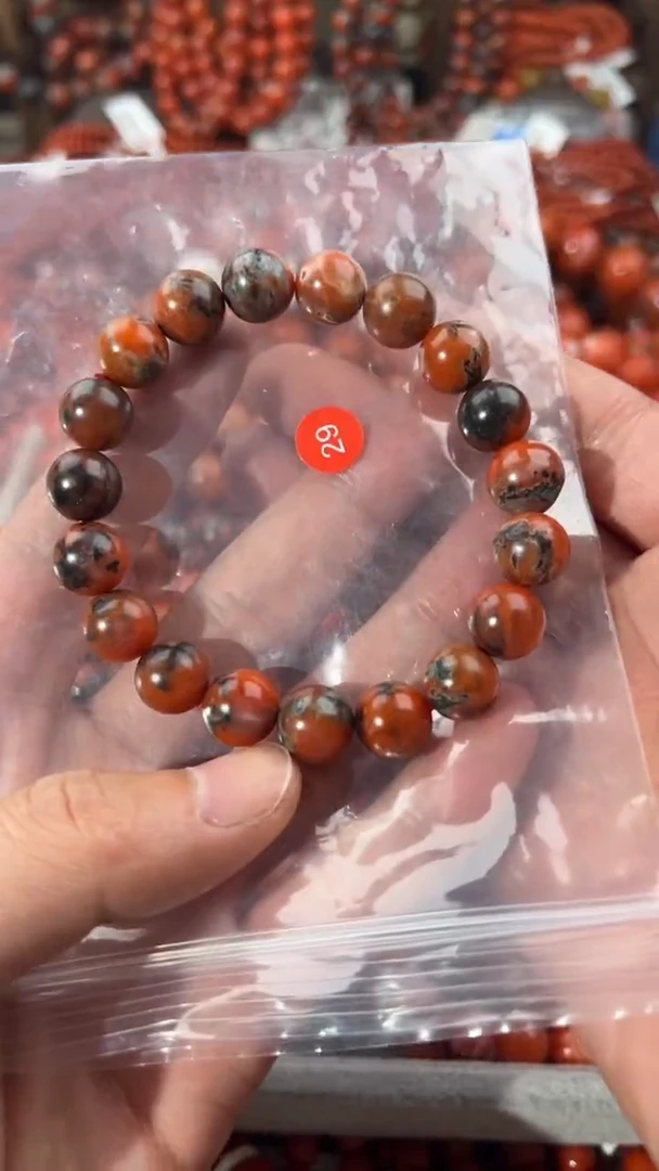 南红玛瑙手串未镶嵌10
