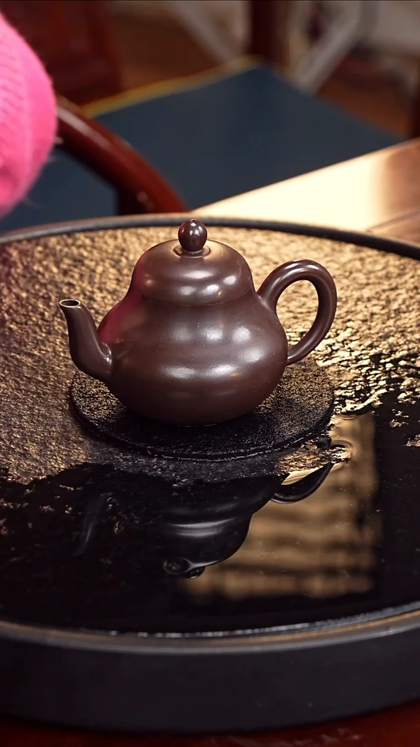 茶壶紫砂补贴款  思婷23  紫朱泥 210毫升 刘政