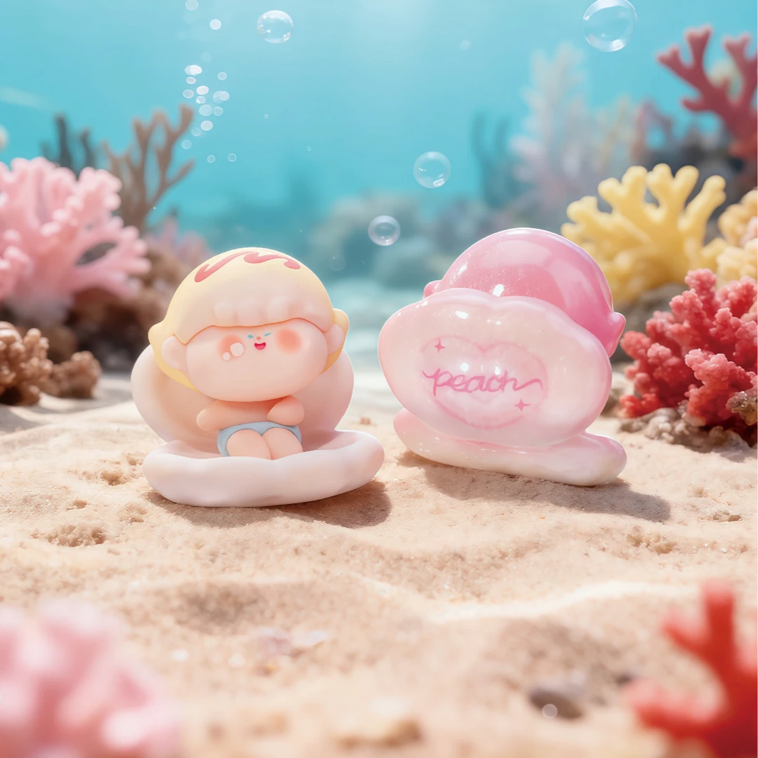 【奥叮叮拆盒】阿玛莉莉丝贝壳萌粒盲盒盲袋可爱