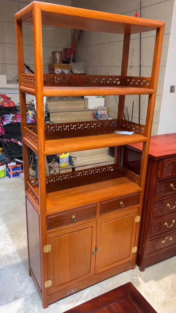 花梨木类书架希福利款78书架