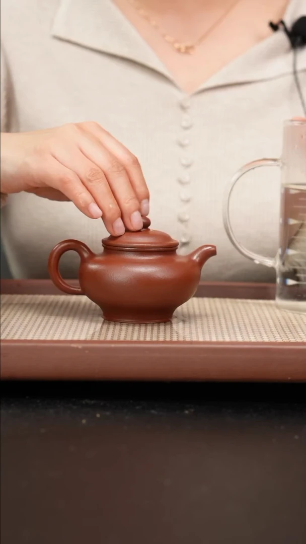 【闪购商品】紫砂茶壶石黄龙血砂掇只150cc