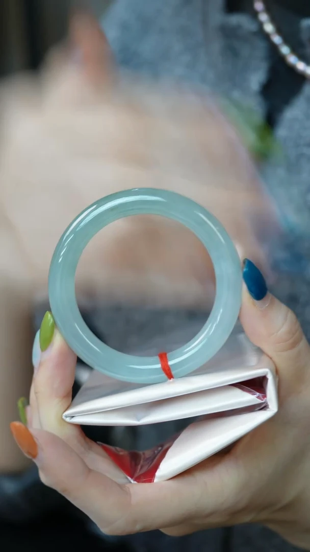 未镶嵌手镯翡翠26-53.5#圆条/姿/3