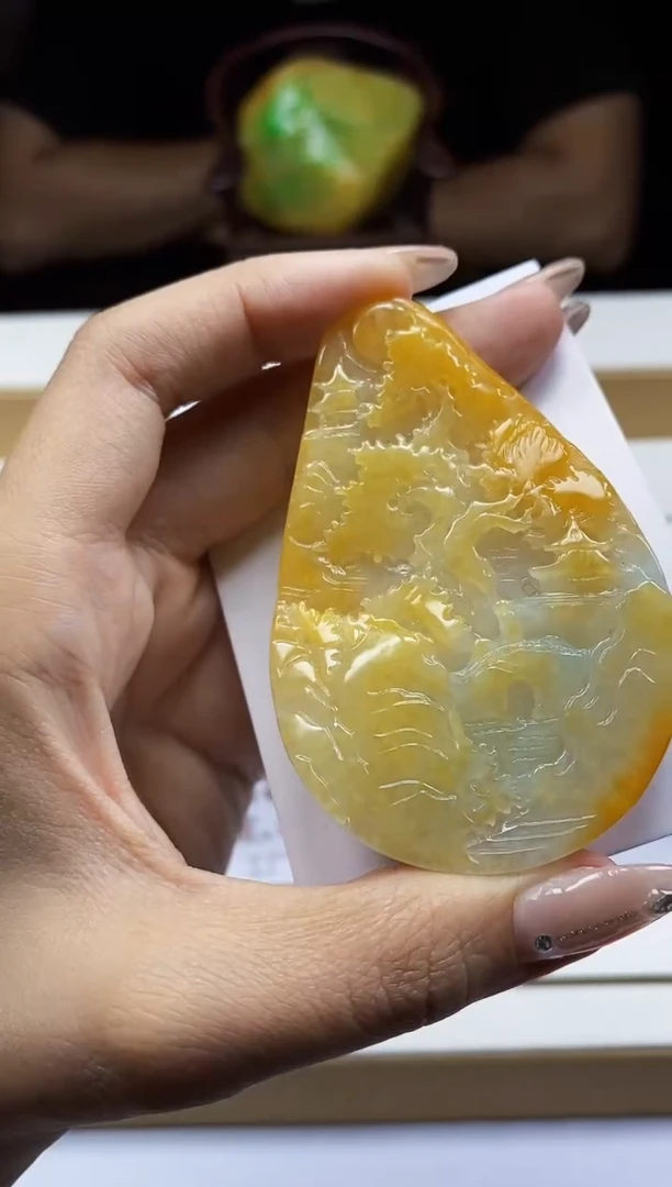 定制翡翠未镶嵌翡翠A货