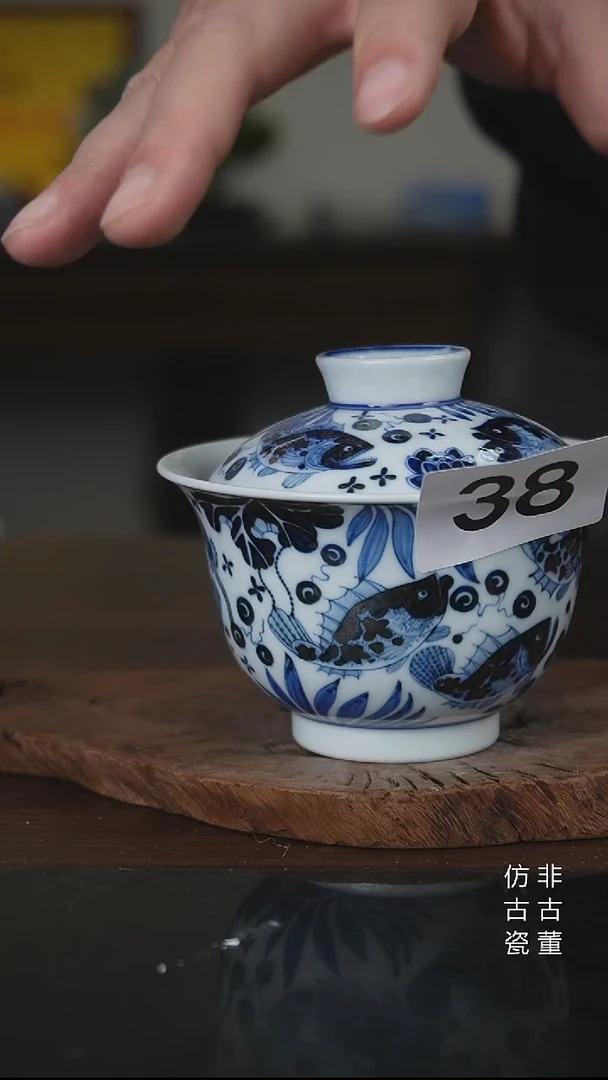 景德镇手工手绘陶瓷微瑕