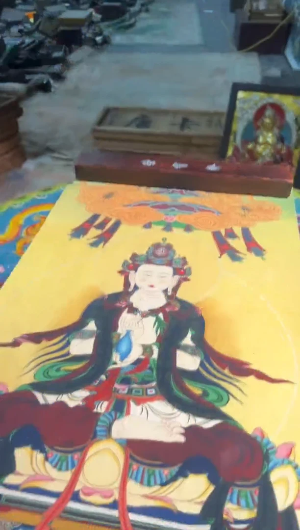 卷轴画卷轴画奥奥的唐卡