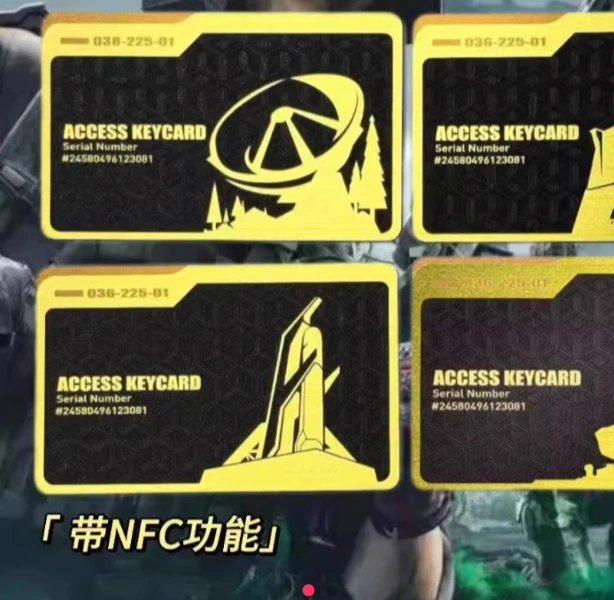 三角洲行动实物NFC房卡一张赠收藏卡【拍1拆3】