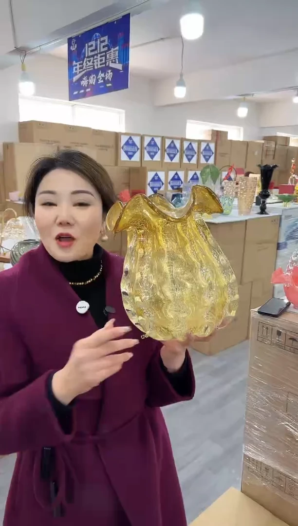【闪购商品】琉璃椿新花器W-10晚
