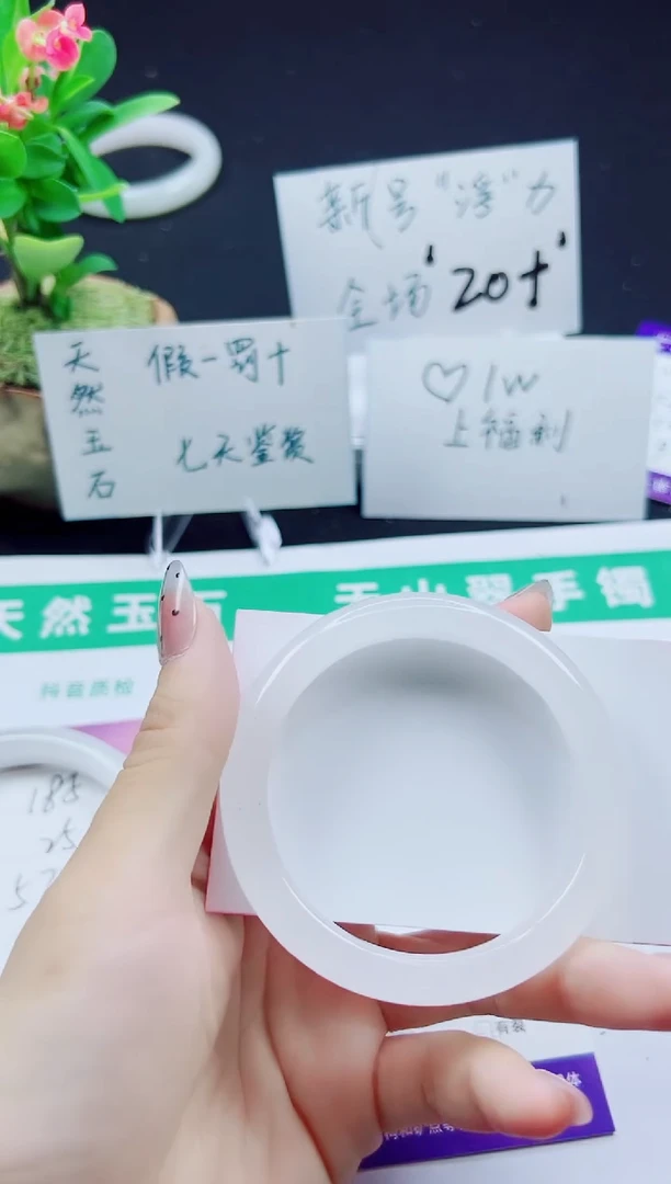 未镶嵌手镯石英质玉186-53/54