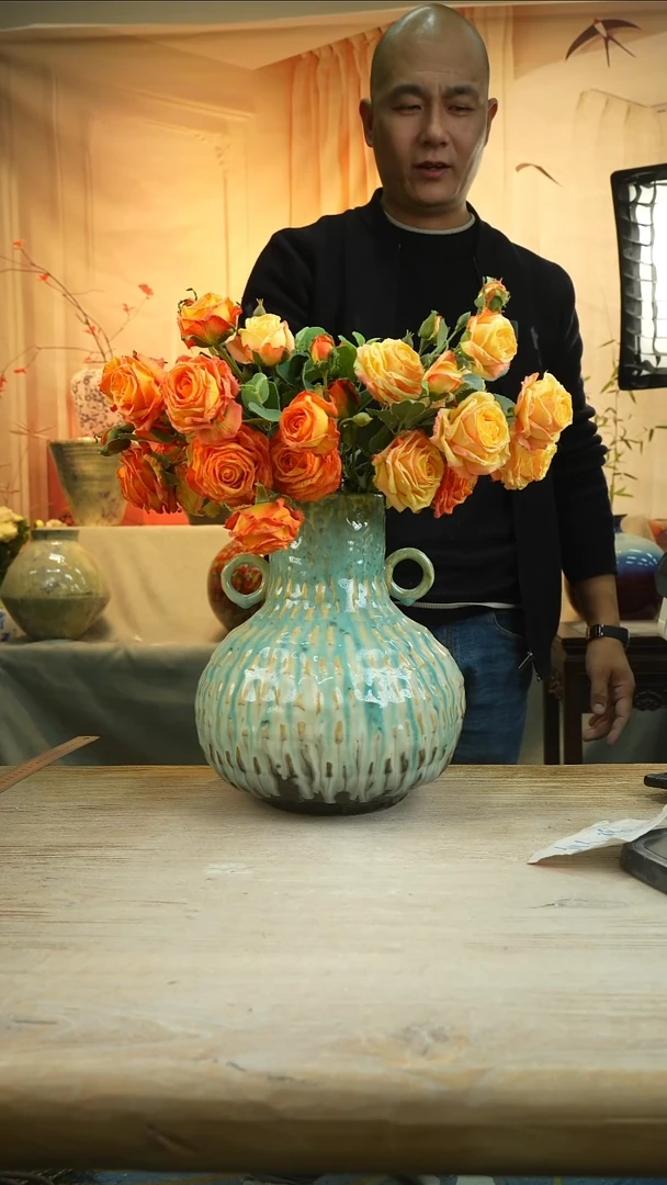 高29口10高温陶瓷花瓶