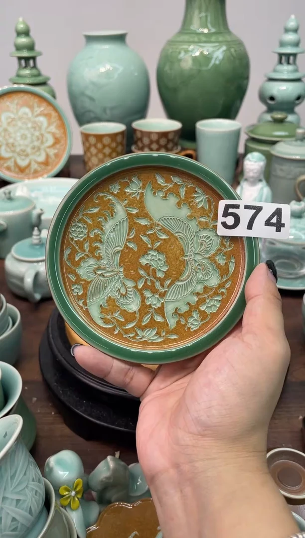 微瑕  慧仙青瓷 龙泉青瓷大促