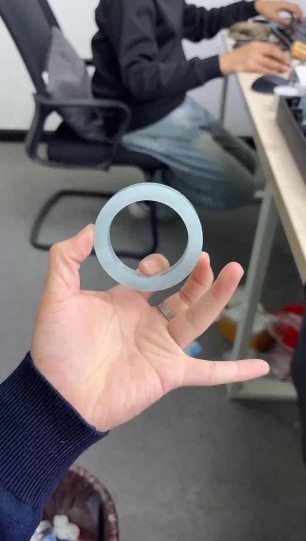 未镶嵌手镯定制翡翠旺*手镯