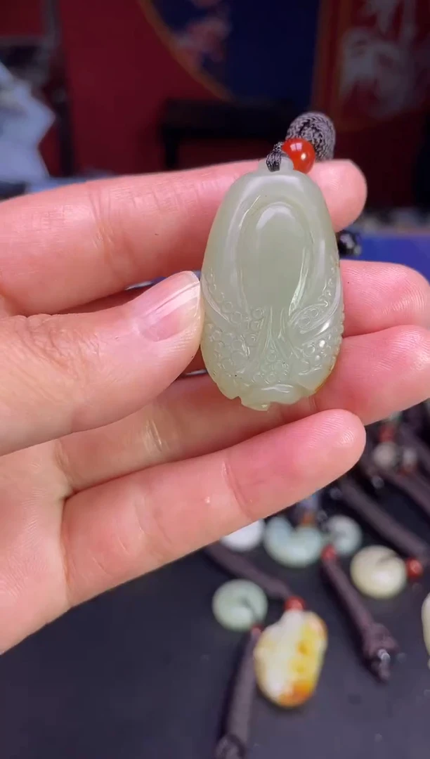 颈饰未镶嵌和田玉123