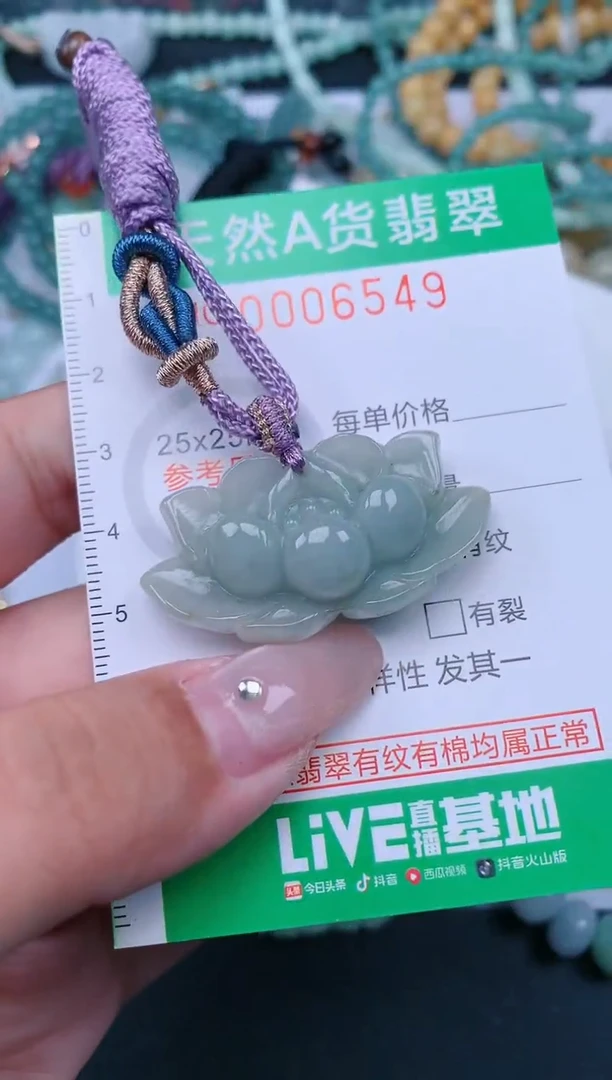 翡翠未镶嵌颈饰.0006549