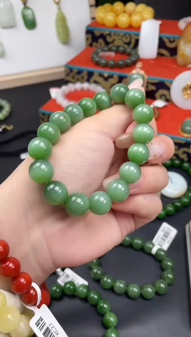 未镶嵌手串和田玉手串gc38