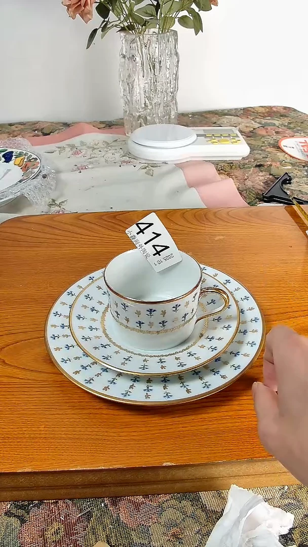 瓷片法****桃小淼海外陶瓷工艺品