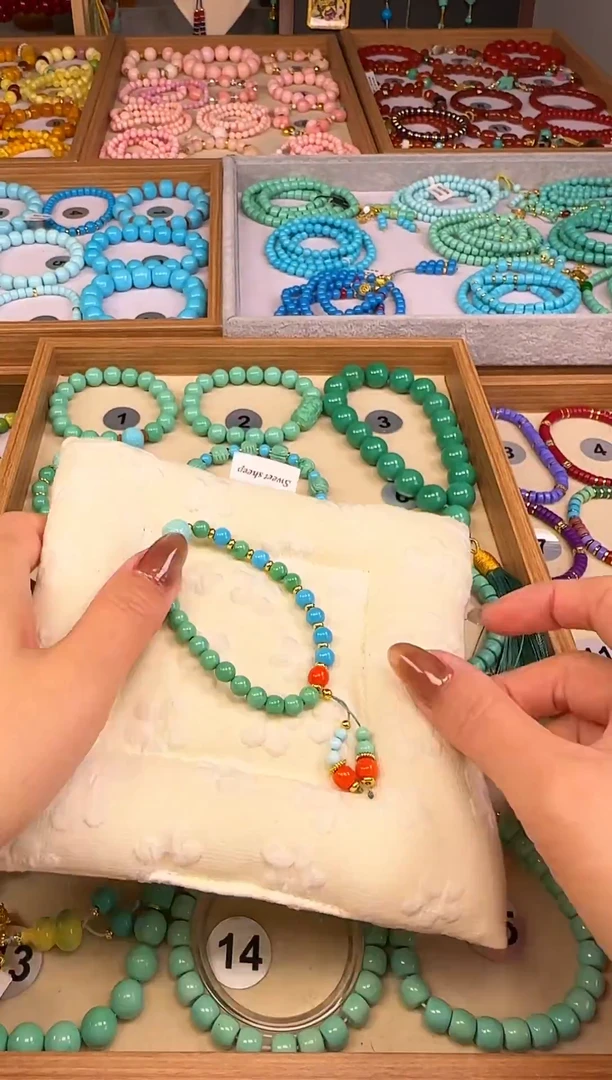 大漆工艺品手串/手链汀禾珍品——50