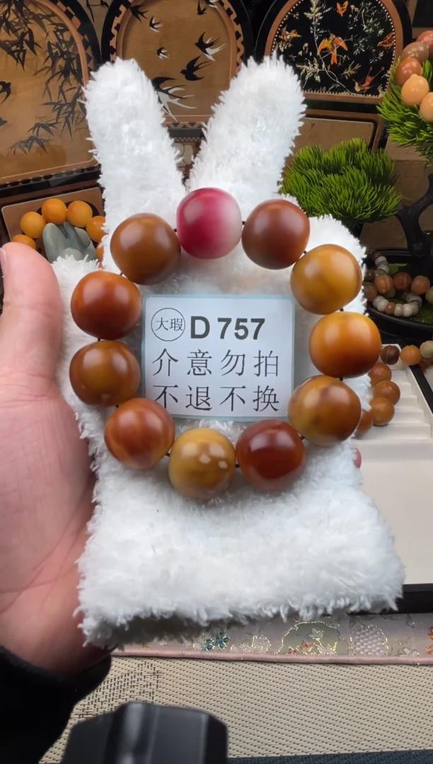 菩提根/象牙果吊坠23大瑕D757