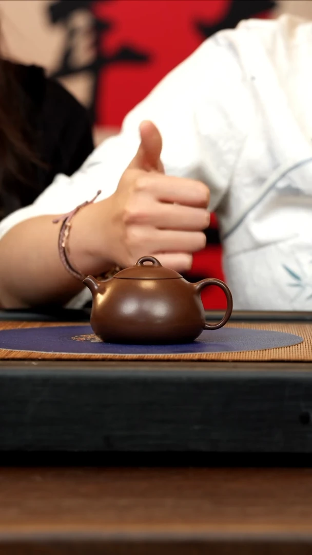 【闪购商品】紫砂茶壶GS 葛老泥 汝瓢 