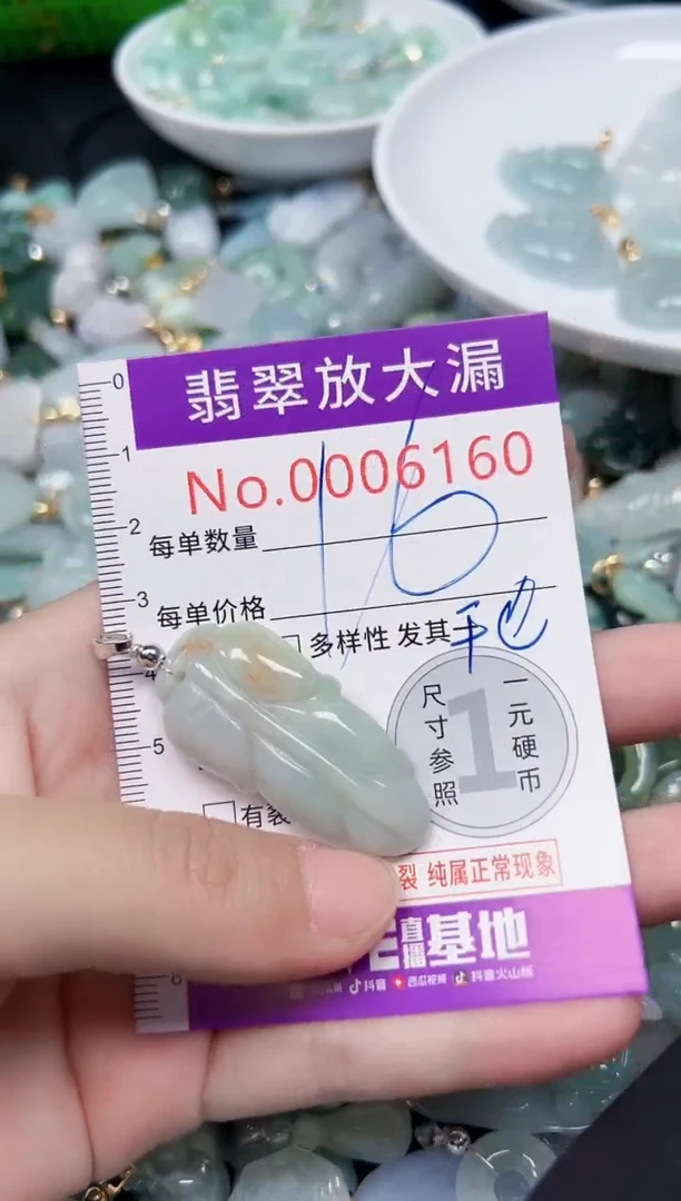 颈饰未镶嵌翡翠6160