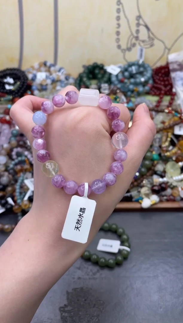 未镶嵌手链水晶421