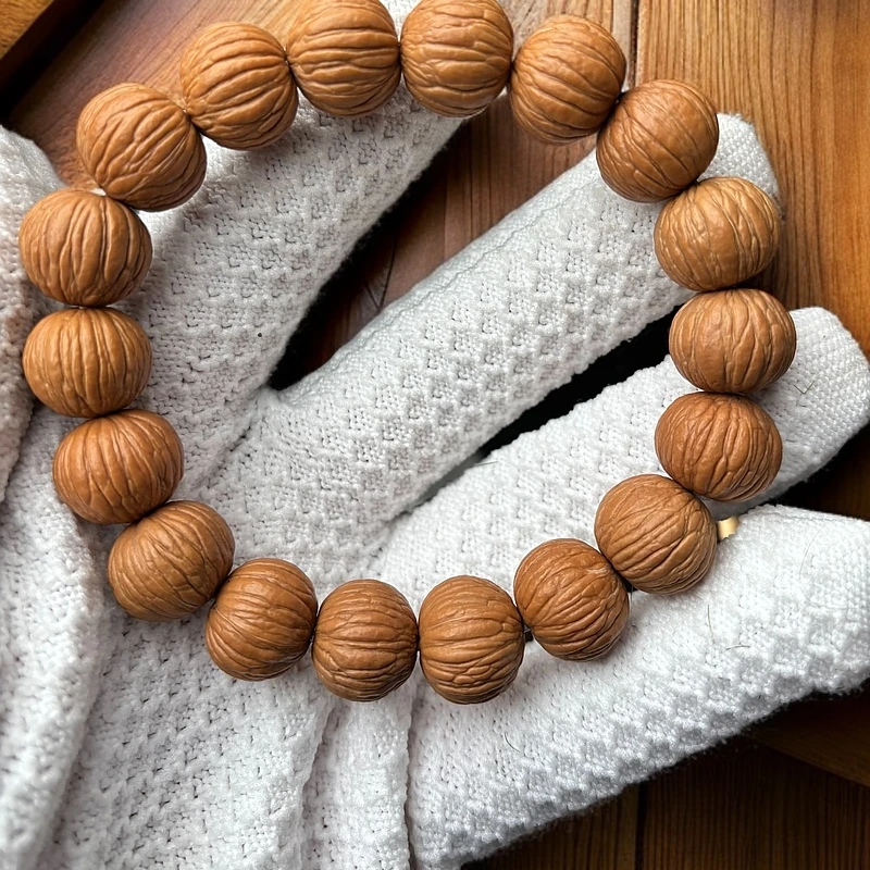 禧核出品-土豪-猴头手串原皮原色