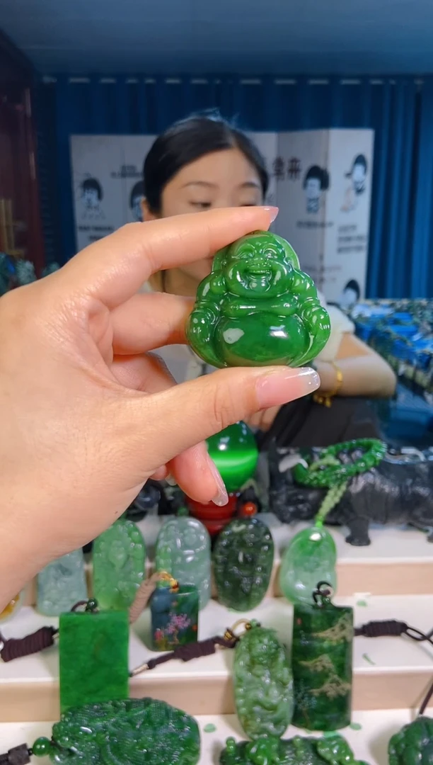 和田玉未镶嵌挂件1