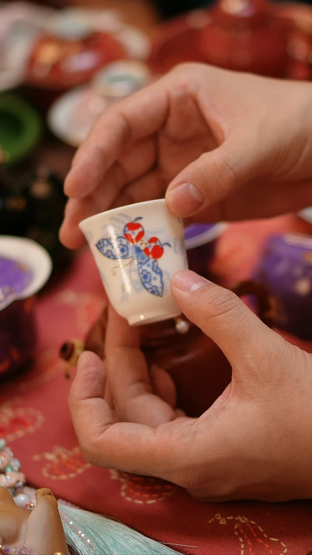 【闪购商品】杯蝴蝶祥云杯祥云杯