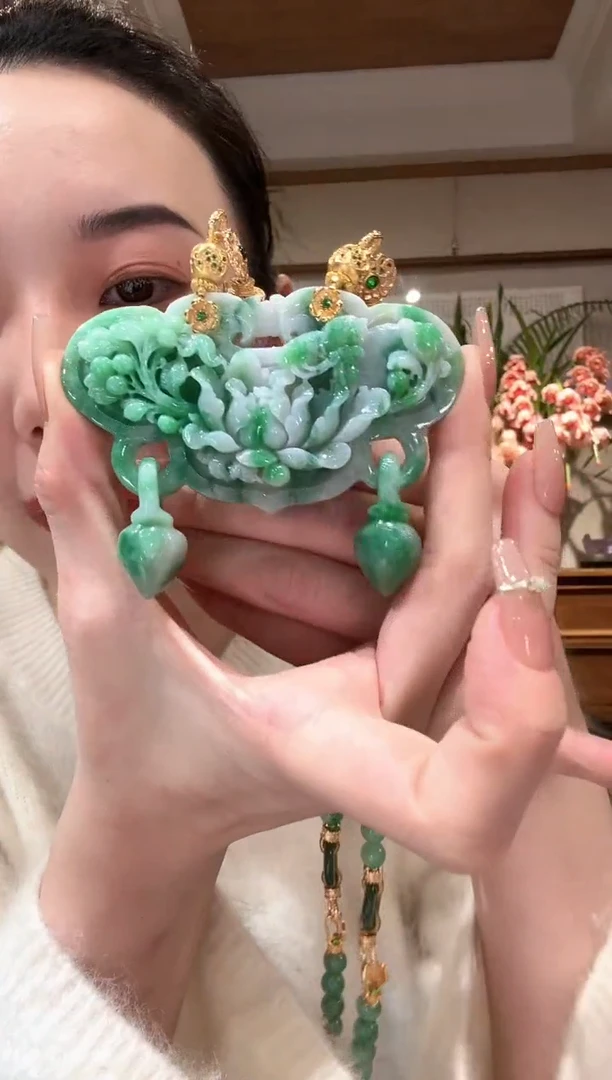 【闪购商品】翡翠颈饰未镶嵌国风