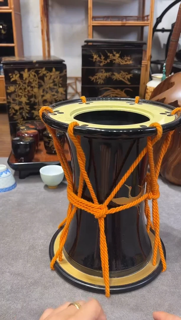 金莳绘 花器  大漆漆器大漆漆器