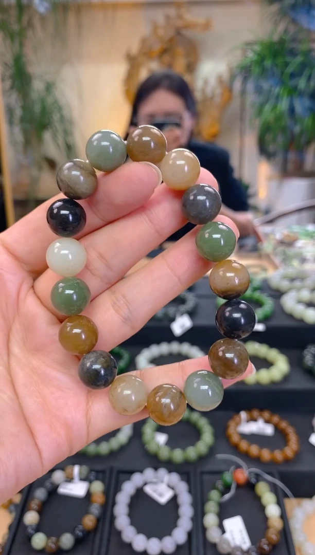 未镶嵌手串和田玉卡12