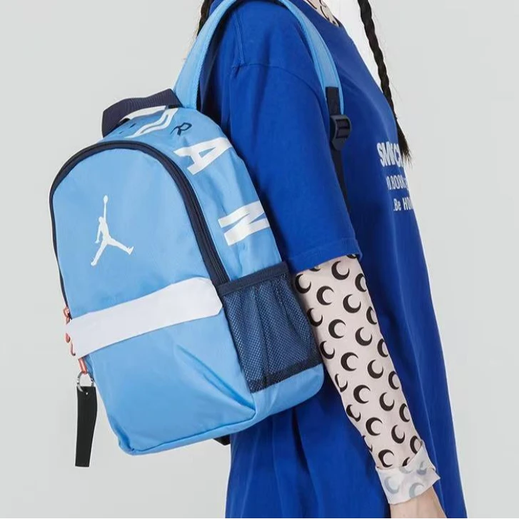 NIKE/耐克Jordan学生休闲书包背包双肩包常规蓝色DV5304412