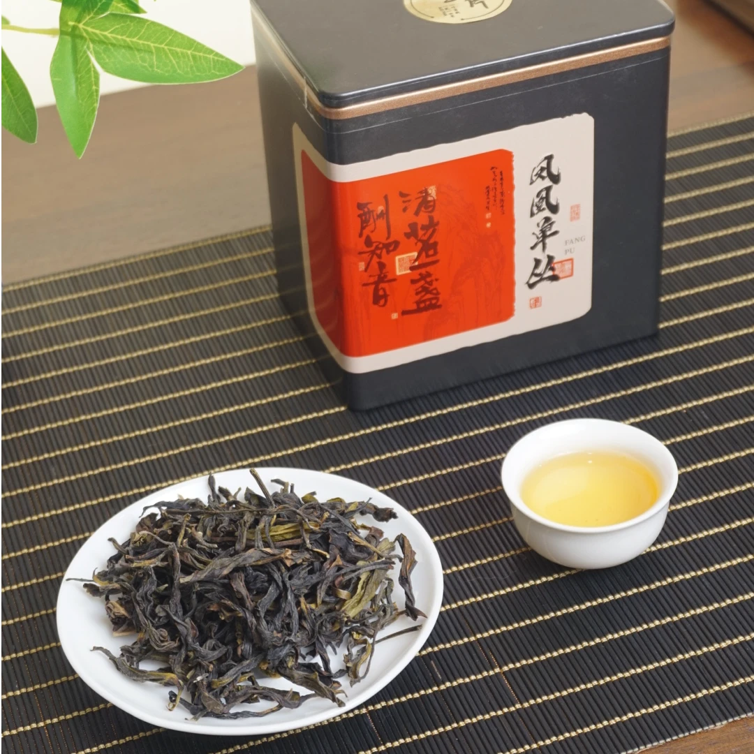 特级潮州凤凰单枞鲜叶雪片鸭屎香高香型乌龙茶茶叶送礼罐装100克