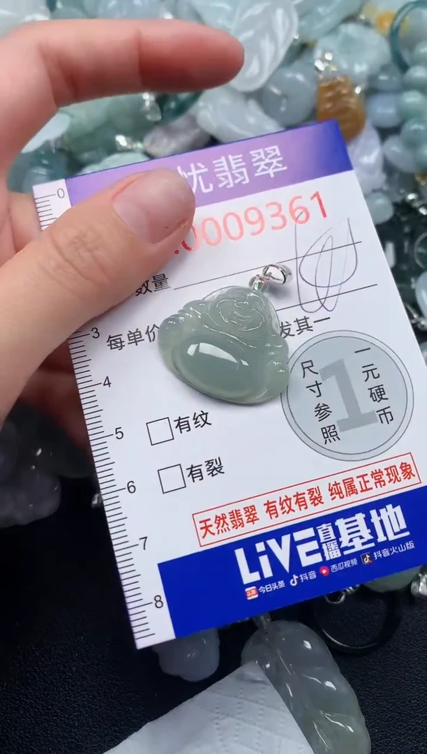颈饰未镶嵌翡翠9361