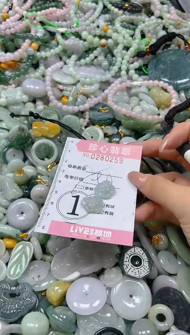 翡翠未镶嵌颈饰闪购0280259多样性发其一