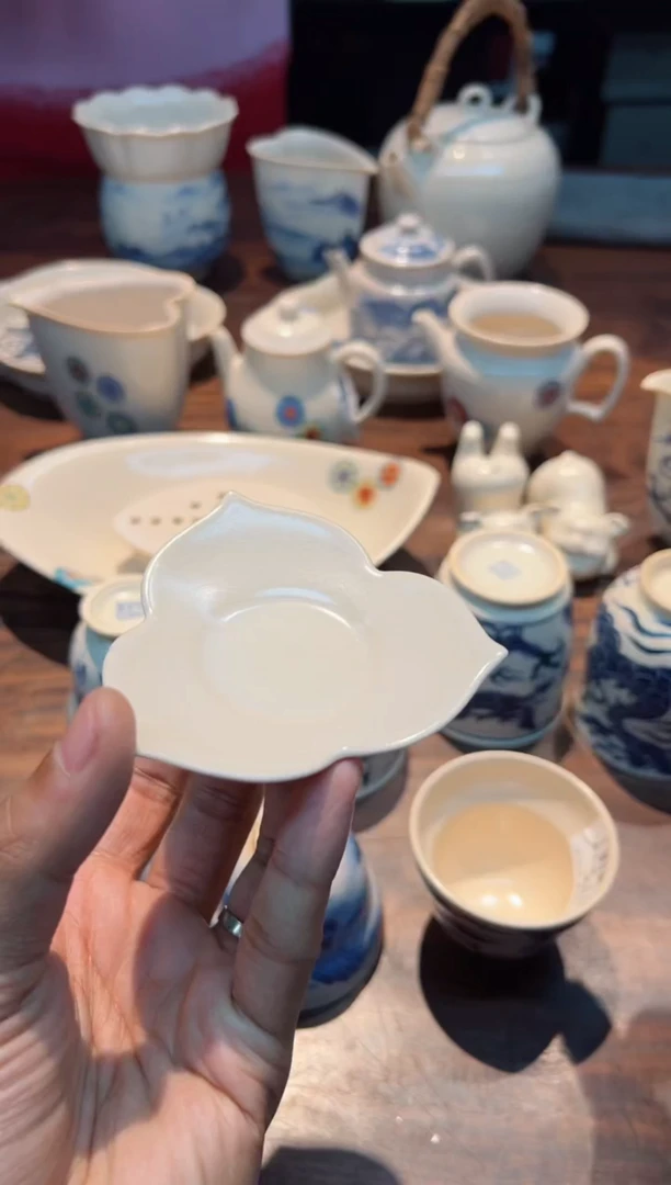 【闪购商品】霖松堂 草木灰 三叶草杯垫