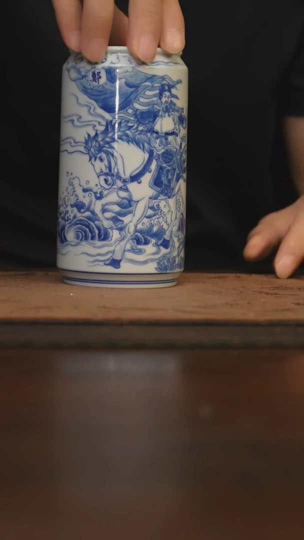 瓷片柴窑青花破价福利