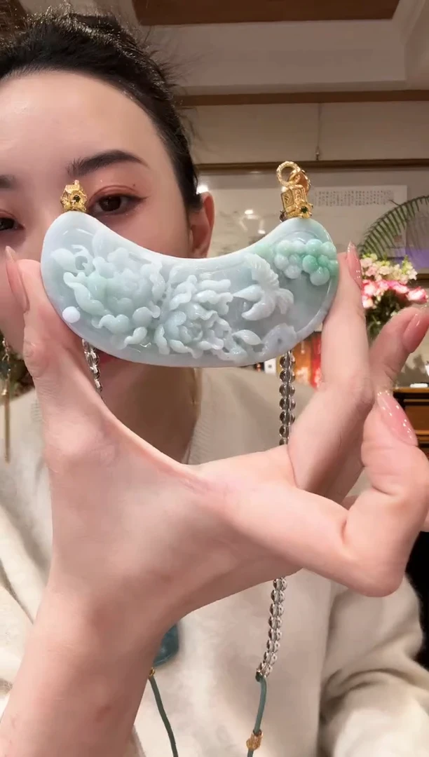 【闪购商品】翡翠颈饰未镶嵌国风