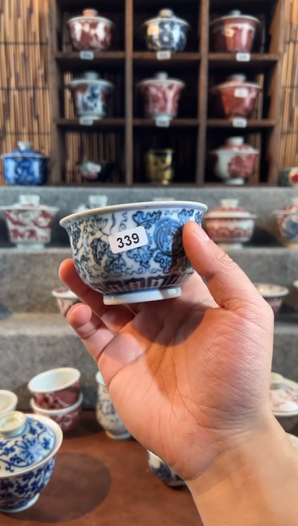 【闪购商品】339天禄言瓷手绘茶具