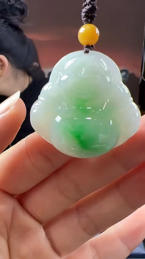 未镶嵌挂件翡翠佛公