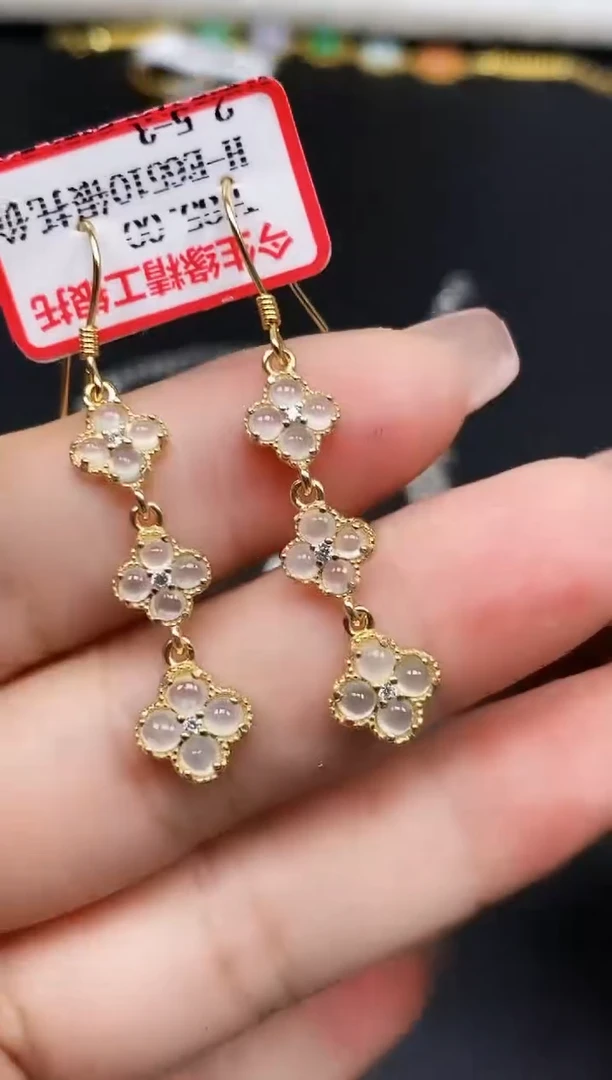 银S925镶嵌戒指翡翠6164