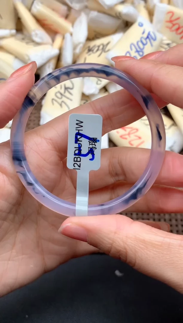 手镯玛瑙/玉髓未镶嵌一57圈