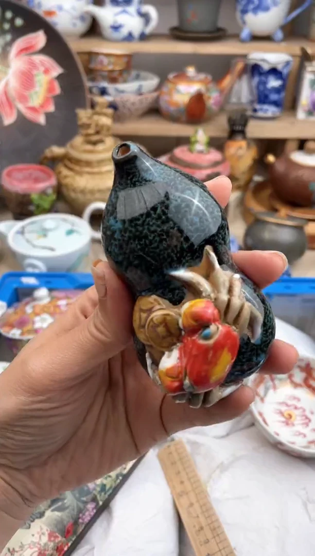 瓷片默认微瑕，看清尺寸品相再拍