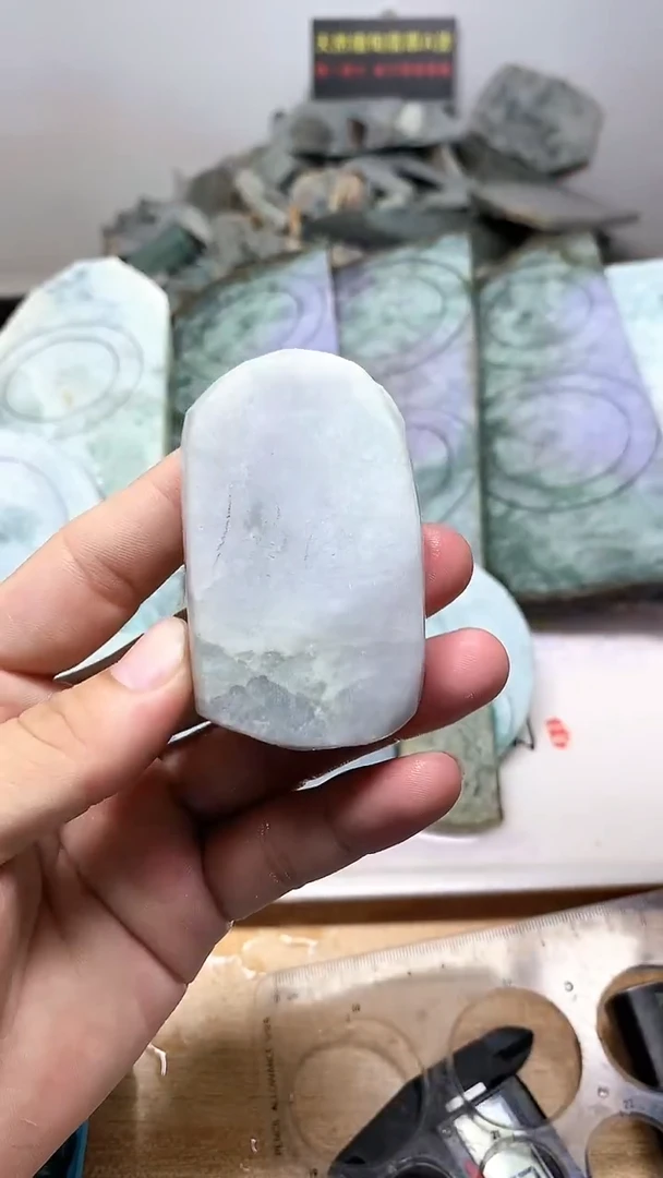 裸石翡翠天然缅甸翡翠A货04