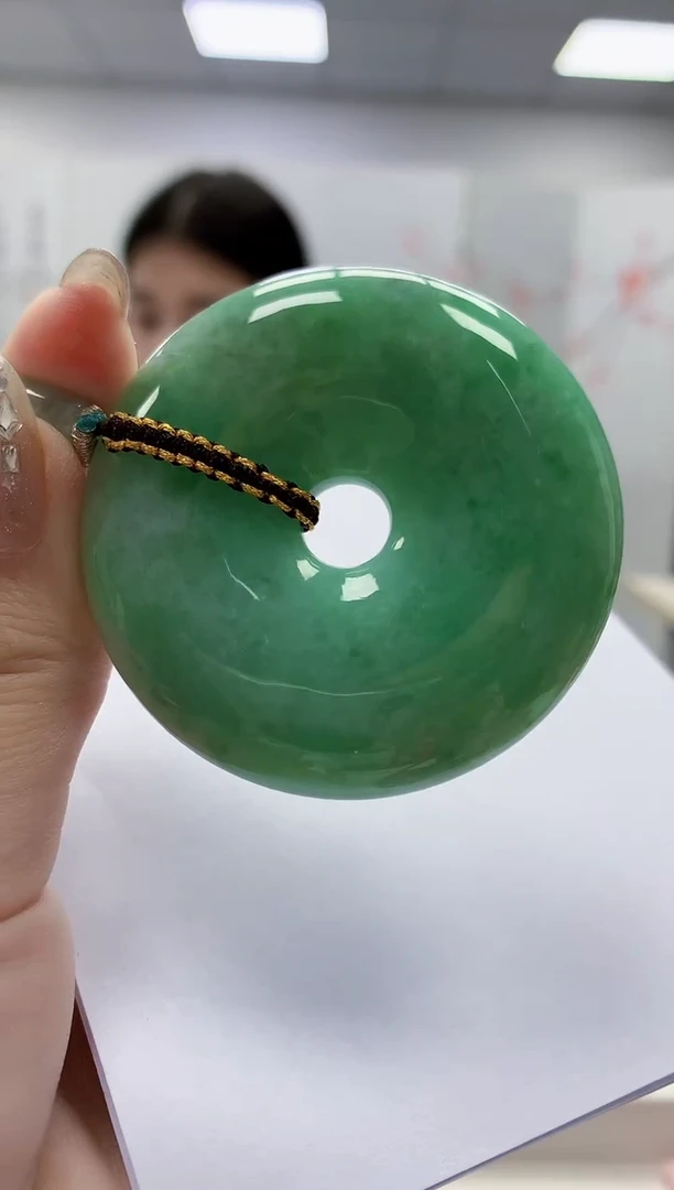 未镶嵌定制翡翠4812jw-毛货挂件55
