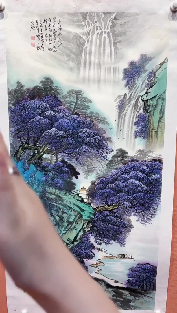 国画师立照老师国画作品