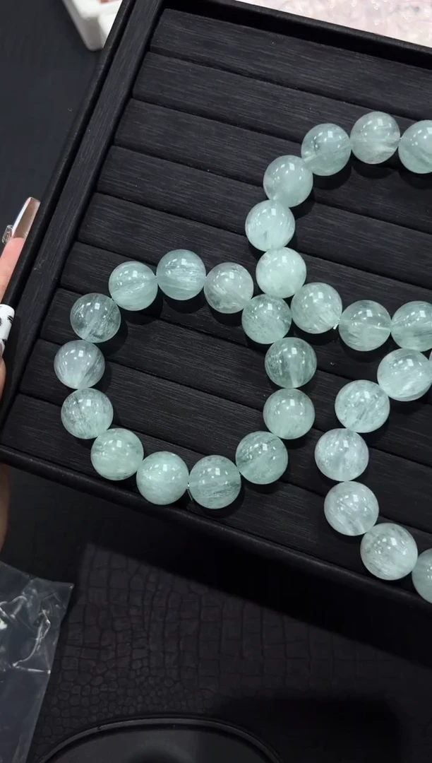 手串未镶嵌萤石33c多样性发其一【1条】默认微瑕17mm