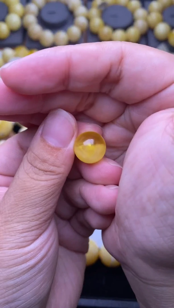 裸石琥珀未镶嵌大小姐珠宝严选67