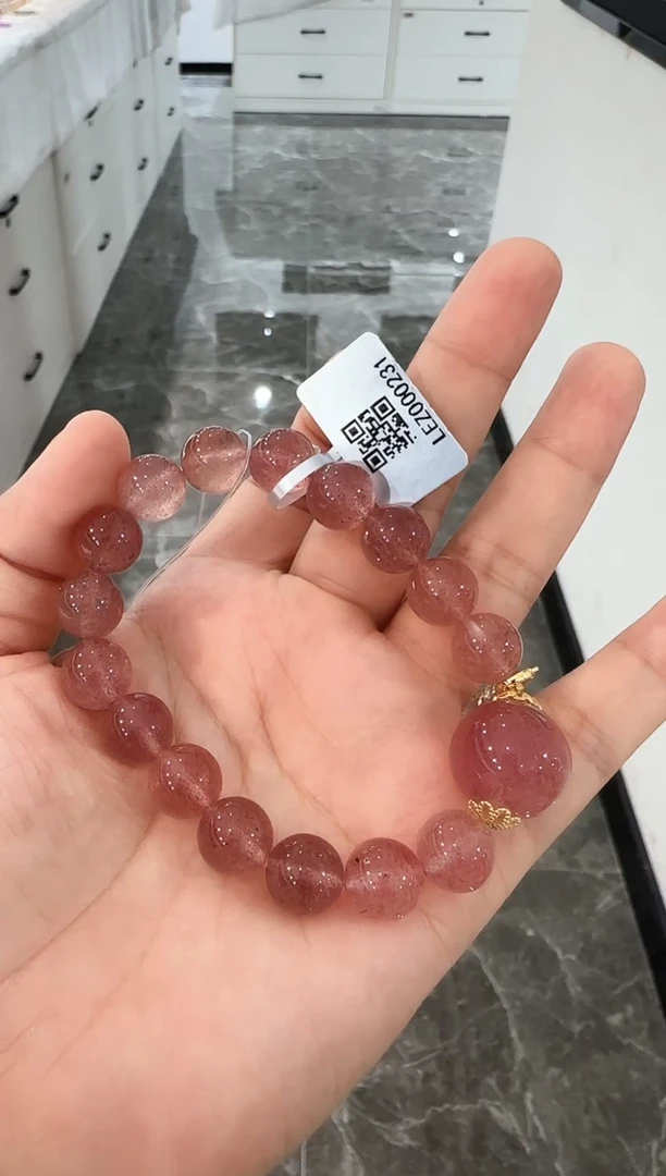 未镶嵌手串石英质玉手串
