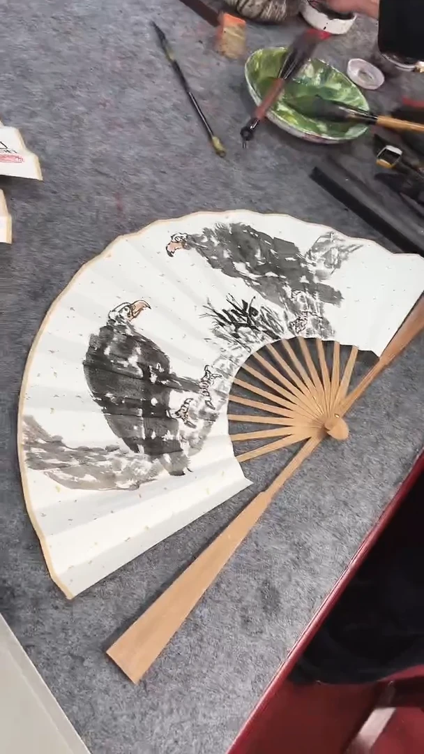 国画周大拙/国画/扇面